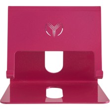 Pembe Masaüstü Metal Tablet Standı