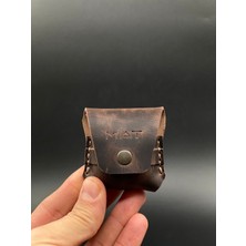 MAT DERİ Airpods Kılıf 1. ve 2. Nesil Tam Uyumlu Hakiki Deri  Airpods Koruma Kılıfı