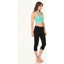 Nbb Siyah Fly Fast Speed Dikişsiz Kapri Tayt