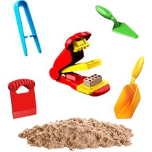 Art Craft Kinetik Kum Ev Oyun Kumu Seti 750 Gr. Naturel Kurumayan Oyun Kumu Seti Art Sand Hause Play Sand Set