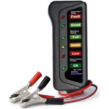 Streak Akü Test Cihazı 12 Volt Batarya Test Ölçme Alternatör Kontrol