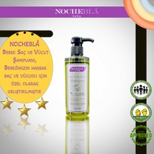 NOCHEBLA Organik ve Hipoalerjenik Bebek Saç & Vücut Şampuanı  (400 ml)