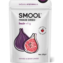 Smool Freeze Dried (Dondurularak Kurutulmuş) Siyah İncir 30 gr Sağlıklı Atıştırmalık