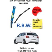 Rbw Volkswagen Polo6 2009-2022 Arka Silecek Muz Tip Aracınıza Özel Adaptörlü