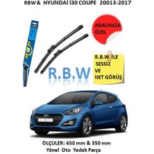 Rbw Hyundai I 30 Coupe 2013-2017 Hybrid Tip Kancalı Araca Özel Silecek Seti