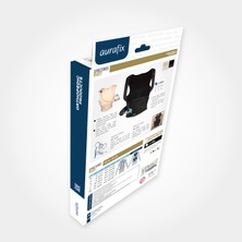 Aurafix Postureks Yeleği (Uzun) Dik Durma Korsesi Postür Duruş Bozukluğu kaambur Plastik Balenli orrtopedik Esnek Korse Ao-53u