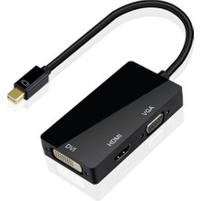 Streak Mini Displayport To DVI HDMI VGA Çevirici Dönüştürücü Kablosu