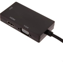 Streak Mini Displayport To DVI HDMI VGA Çevirici Dönüştürücü Kablosu