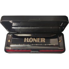 Honer H1005 Özel Kutusunda, 10 Delikli, Metal Gövdeli, Chromatic Harmonica Mızıka
