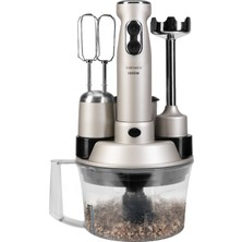 Goldmaster Elanamax GM7239R Silver Multi Blender Set Mutfak Robotu