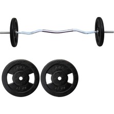 ACD Spor 2 Adet 20 kg Döküm Plaka Z Bar Set