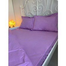 Calina Home Çift Kişilik Pembe Renkli Lastikli Çarşaf