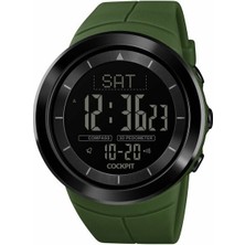 Cockpit S2403 Erkek Yeşil Kol Saati