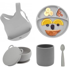 OiOi Silikon Mama Seti 5 Parça Ergonomik Tasarım ve BPA İçermeyen Sağlıklı Alternatif