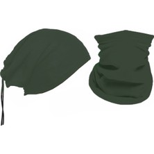 Avcı Market Kalın Polar Boyunluk Ipli Bere Yeşil