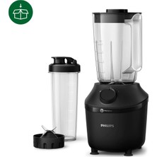 Philips Ev Aletleri Standlı Blender, 450 Watt, Problend Teknolojisi, 1,9 Litre Plastik Hazne, Içme Şişesi Dahil, Siyah