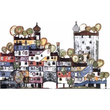 The House Of Happy Spirits: A Children’s Book Inspired By Friedensreich Hundertwasser