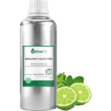 Etheloil Bergamot Uçucu Yağı - Etheloil - 1 kg - %100 Saf ve Doğal Uçucu Yağ - Üretici Firma, Yüksek Kalite - Bergamot Essential Oil - Citrus Bergamia Risso & Poit.