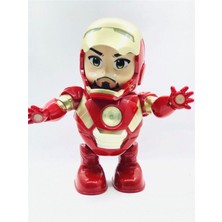 Avengers Iron Man Işıklı Müzikli Dans Eden Robot Oyuncak