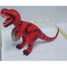 Birlik Oyuncak Kırmızı Işıklı Sesli 47 cm Soft Dinazor T-Rex Oyuncak