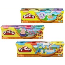 Play-Doh Play Doh Oyun Hamuru 4 Renk 448 gr 3 Adet