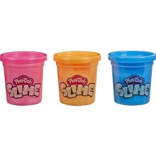 Play-Doh Play Doh Play-Doh Slime Hamur Mavi , Metalik Turuncu , Metalik Pembe 3'lü