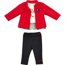 Bebepan Tiamo Kız Çocuk Tişört Sweatshirt Tayt Alt Üst Takım