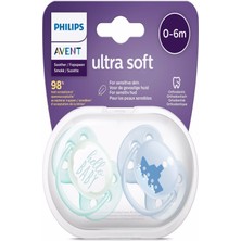 Philips Avent Ultra Soft Emzik 0-6 Ay Erkek