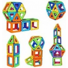 Başel Oyuncak Magical Magnet , Mıknatıslı, Manyetik 3 Boyutlu , Yapı ve Tasarım LEGO Eğitim Seti, 3