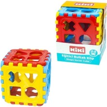 Kiki Bebeğimin Ilk Oyuncakları 4'lü Set Eğitici Oyuncak Bultak Halka Puzzle Kule