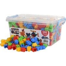 Arden Toy Store Toystore Tiktak LEGO 500 Parça Blok Seti Eğitici Geliştirici Oyuncak !