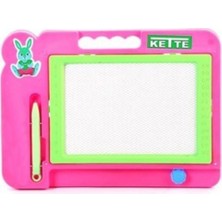 Kette Toys Kette Yaz Sil Mıknatıslı Manyetik Yazı Tahtası Orta Boy Pembe