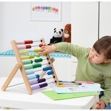 IKEA Abakus,  Ahşap Büyük Boy Abaküs 39×33 cm