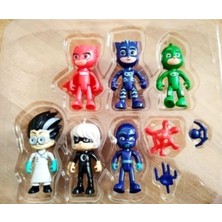 Pj Masks 6lı -Pj Masks - Pjamaskeliler Figür-Kutulu Set