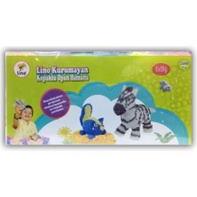 Lino Lıno Kurumayan Köpük Oyun Hamuru 6 Adet