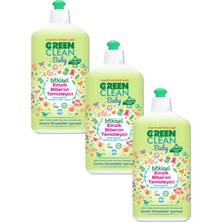 Green Clean Bitkisel Emzik ve Biberon Temizleyici 3 Adet