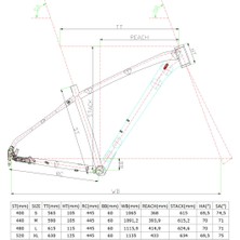 Carraro Big 2920 520H 29" 20-V Hd Mat Kırmızı-Siyah-Beyaz Dağ Bisikleti