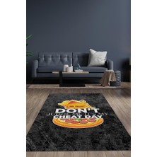 Homshtag Cheat Day Dokuma Tabanlı Yıkanabilir Kaymaz Diyetisyen Halısı