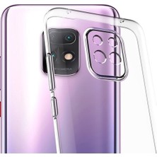 Xiaomi Redmi Note 9 Pro Lux Seri Kamera Korumalı Şeffaf Kılıf