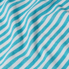Kyver Akasya %100 Pamuk Plaj Havlusu, Hamam Peştamal, Banyo Havlusu, Misafir Havlusu, Havuz Havlusu, Spa Havlusu (90X190 Cm, Turkuaz)