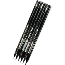 Cmk Diplomat Siyah Lata Kurşun Kalem 6'lı Paket