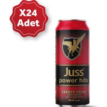Juss Power Hits Enerji Içeceği 250 ml × 24 Adet