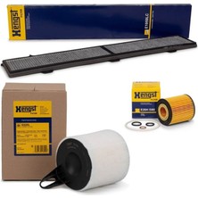 HENGST Bmw E87 Kasa 116I Periyodik Bakım Filtre Seti Hengst Marka Yağsız