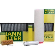 Mann Bmw E87 Kasa 120D M47N2 Motor Periyodik Bakım Filtre Seti Mann Marka 11427787697-64316946628-13327788700-13712246997