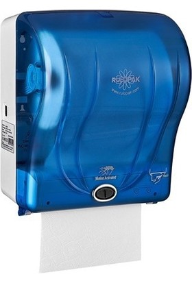 Rulopak Sensörlü Kağıt Havlu Dispenseri 21 Cm Mavi
