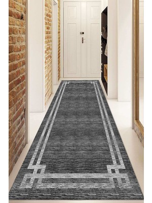 Napoli Home Dijital Baskılı Kaymaz Taban Yıkanabilir Modern Yolluk ve Koridor Halısı NDU-HY-1318