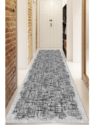 Napoli Home Dijital Baskılı Kaymaz Taban Yıkanabilir Modern Yolluk ve Koridor Halısı NDU-HT-182
