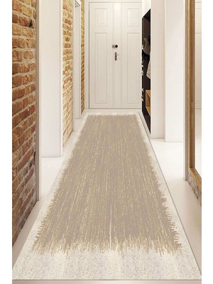 Napoli Home Dijital Baskılı Kaymaz Taban Yıkanabilir Modern Yolluk ve Koridor Halısı Ndu-Ht-4
