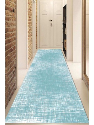 Dijital Baskılı Kaymaz Taban Yıkanabilir Modern Yolluk ve Koridor Halısı NDU-HS-183