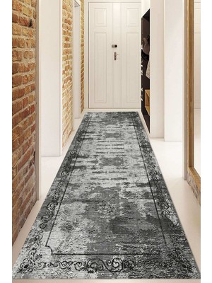 Napoli Home Dijital Baskılı Kaymaz Taban Yıkanabilir Modern Yolluk ve Koridor Halısı NDU-SD-309